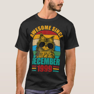Vintag Phantastisch Seit Dezember 1999 21. Tag 21 T-Shirt
