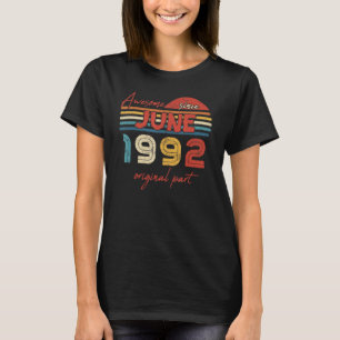 Vintag Phantastisch seit Juni 1992 Originalteil T-Shirt