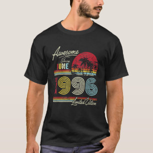 Vintag Phantastisch seit Juni 1996 26. Geburtstag T-Shirt