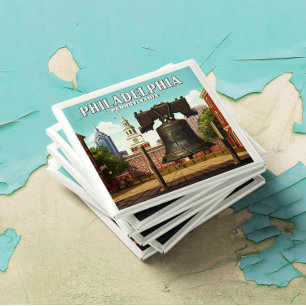 Vintag Philadelphia Pennsylvania Magnet