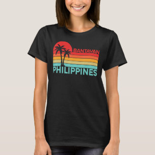 Vintag Philippinen Urlaub Reisen Asien Bantayan T-Shirt