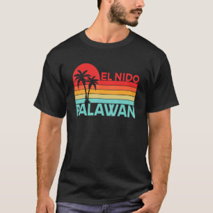 Vintag Philippinen Urlaub Reisen Asien El Nido P T-Shirt