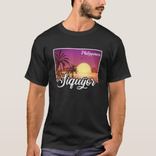 Vintag Philippinen Urlaub Reisen Asien Siquijor T-Shirt