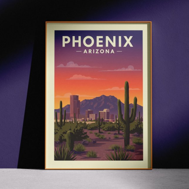 Vintag Phoenix Arizona Poster (Von Creator hochgeladen)