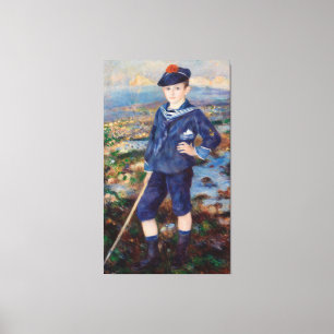 Vintag Pierre Auguste Renoir Sailor Boy Leinwanddruck