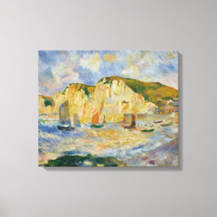 Vintag Pierre Auguste Renoir Sea und Cliffs Leinwanddruck