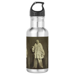Vintag Pierrot Clown Edelstahlflasche