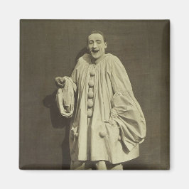 Vintag Pierrot Clown Magnet