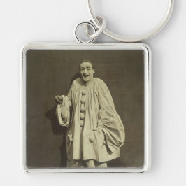 Vintag Pierrot Clown Schlüsselanhänger