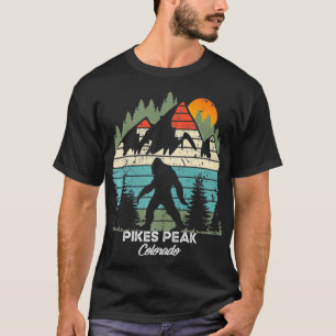 Vintag Pikes Peak Colorado Nationalpark Retro 80 T-Shirt