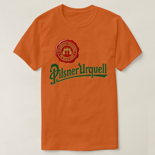 Vintag Pilsner Urquell Design T-Shirt (Design vorne)