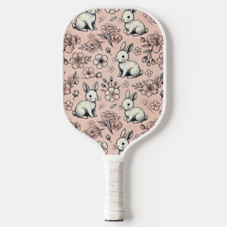 Vintag Pink Bunny Pickleball Paddel Schläger