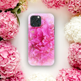 Vintag Pink Hydrangea Blossom Case-Mate iPhone Hülle