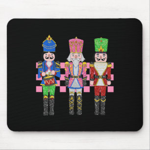 Vintag Pink Nutcracker Squad Ballett Frauen Pink C Mousepad