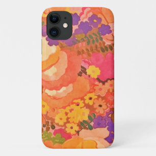 Vintag Pink Pfirsichfarbene Blume Botanische Wasse Case-Mate iPhone Hülle