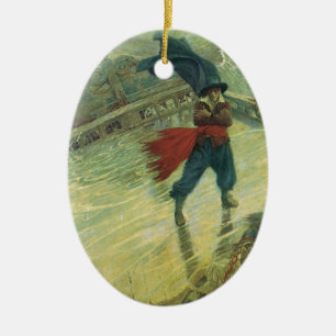 Vintag Pirate, Der fliegende Holländer von Howard  Keramik Ornament