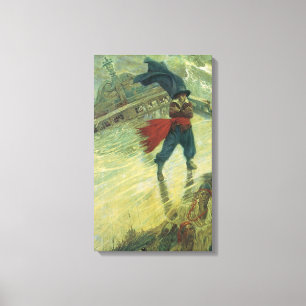 Vintag Pirate, Der fliegende Holländer von Howard  Leinwanddruck