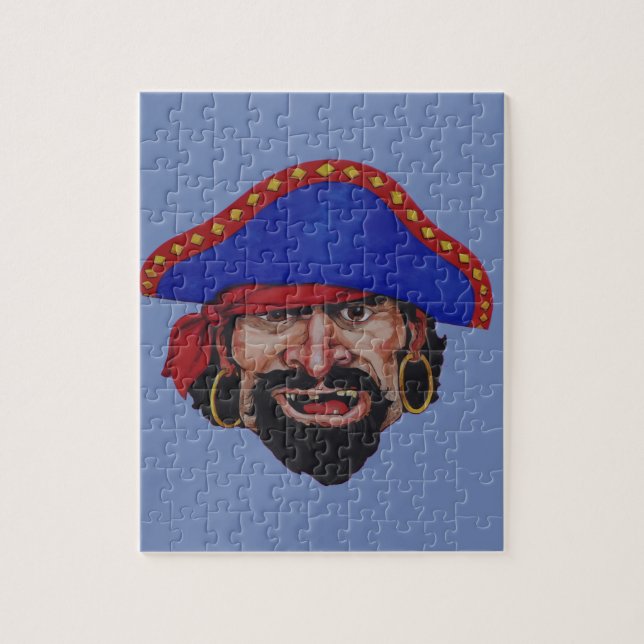 Vintag Pirate Puzzle (Vertikal)