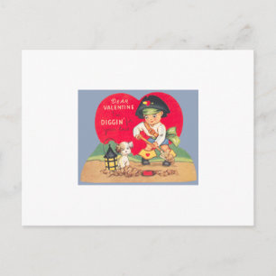 Vintag Pirate V Tag Postkarte