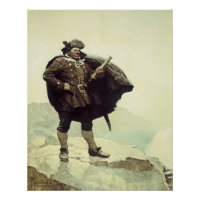 Vintag Piraten, Captain Bill Bones von NC Wyeth