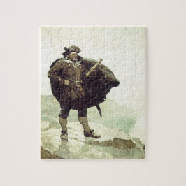 Vintag Piraten, Captain Bill Bones von NC Wyeth Puzzle