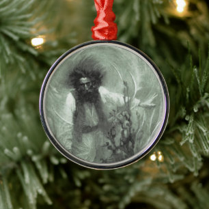 Vintag Piraten, Captain Goldsack von Howard Pyle Silbernes Ornament