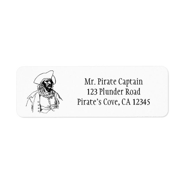 Vintag Piraten, eine Skizze von Howard Pyle (Vorne)