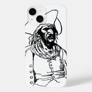 Vintag Piraten, eine Skizze von Howard Pyle Case-Mate iPhone Hülle