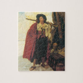 Vintag Pirates Buccaneer war ein malerischer Fello Puzzle