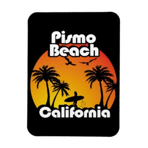 Vintag Pismo Beach California Magnet