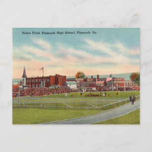Vintag Plymouth Pennsylvania Postkarte