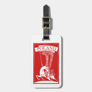 Vintag Polnisch Winged Hussar Gepäckanhänger
