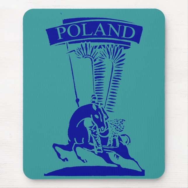 Vintag Polnisch Winged Hussar Mousepad (Vorne)