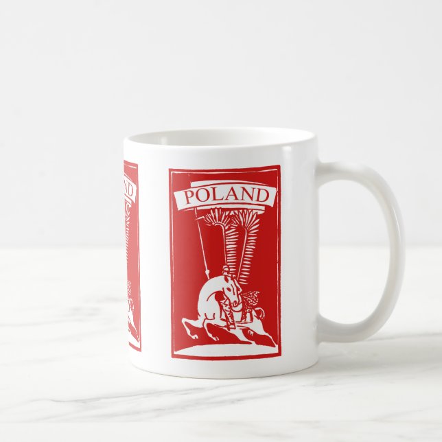 Vintag Polnisch Winged Hussar Tasse (Rechts)