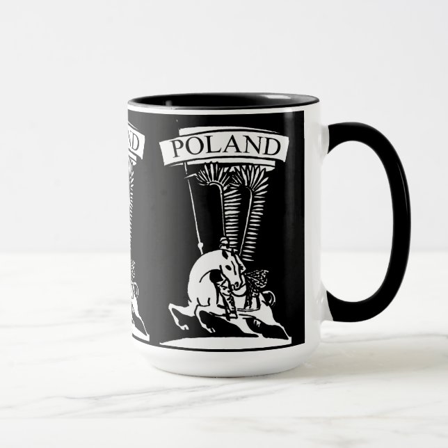 Vintag Polnisch Winged Hussar Tasse (Rechts)