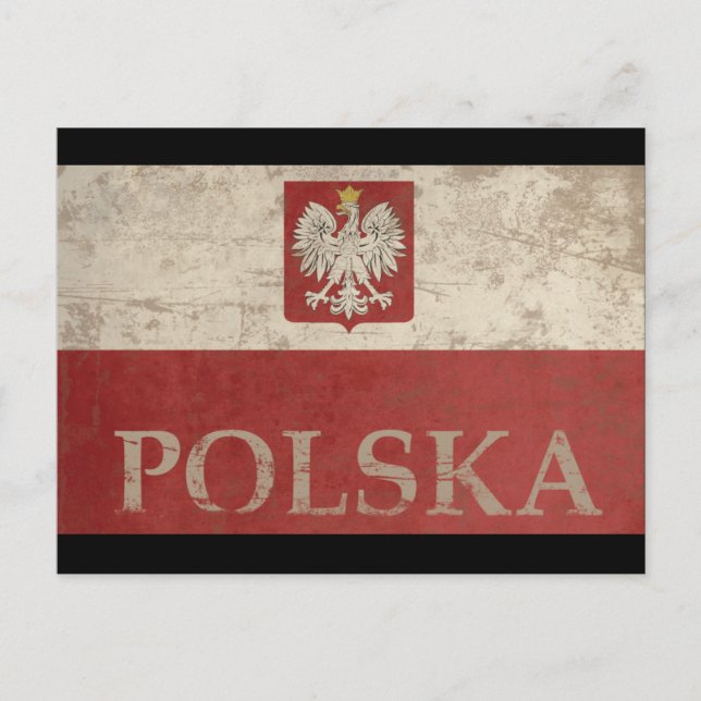 Vintag Polska Postkarte (Vorderseite)