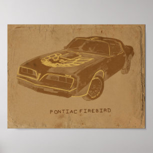 Vintag Pontiac Poster