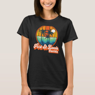 Vintag Port St Lucie Florida Sommer 90er Strand So T-Shirt