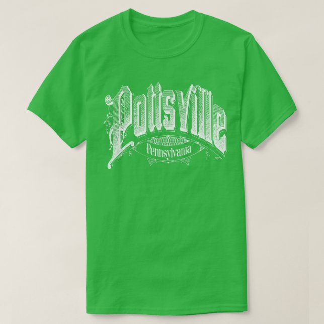 Vintag Pottsville PA T-Shirt (Design vorne)