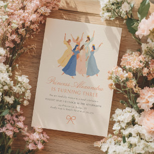 Vintag Princess Fairytale Geburtstag Einladung