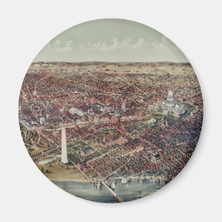 Vintag Print of Washington, D.C. Magnet