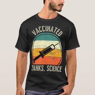 Vintag Pro Impfung Im geimpft dank Scien T-Shirt