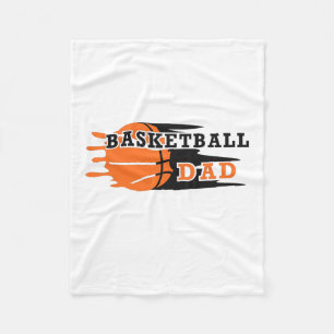 Vintag Proud Basketball Vater Vathers Day Basketba Fleecedecke