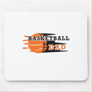 Vintag Proud Basketball Vater Vathers Day Basketba Mousepad