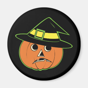 Vintag Pumpkin Hexenmagnet Magnet