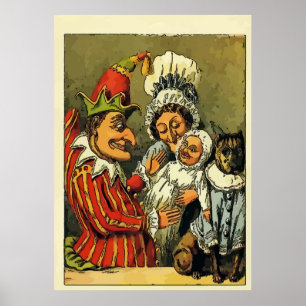Vintag Punch und Judy Poster
