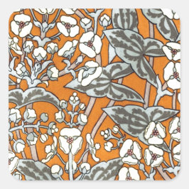 Vintag Quadratischer Aufkleber