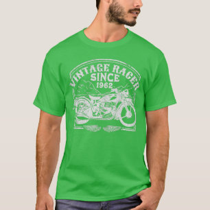 Vintag Racer Seit 1962 Retro Motorrad Motorrad T-Shirt