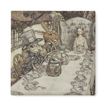Vintag Rackham Mad Tea Party Alice im Wunderland