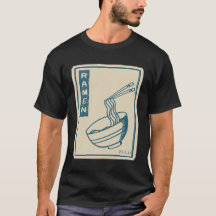 Vintag Ramen lover Black Tshirt